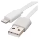 Töltő- és adatkábel USB-A 2.0 / Lightning MFi, 1 m, fehér