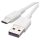 Töltő- és adatkábel USB-A 2.0 / USB-C 2.0, 1,5 m, fehér