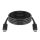Töltő- és adatkábel 2.0 USB-C / USB-C, 1 m, fekete