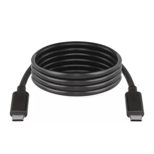 Töltő- és adatkábel 2.0 USB-C / USB-C, 1 m, fekete