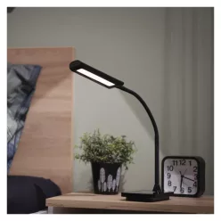 EMOS Kyle LED asztali lámpa, fekete