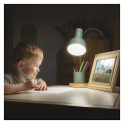 EMOS Poppy asztali lámpa E27 IP20, zöld