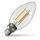 LED izzó Filament gyertya A CLASS/ E14 / 3,8 W (60 W) / 806 lm / Meleg fehér