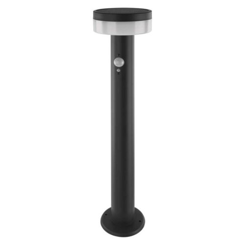 LED napelemes kerti lámpa TERION szürkületérzékelővel, 12,5 x 12,5 x 50 cm