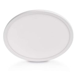   LED felületi lámpatest FLORI kerek, fehér, 18W, semleges fehér