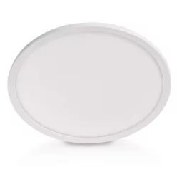   LED felületi lámpatest FLORI kerek, fehér, 18W, semleges fehér