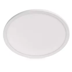   LED felületi lámpatest FLORI kerek, fehér, 22W, semleges fehér