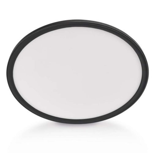 LED felületi lámpatest FLORI fekete, fehér, 18W, semleges fehér