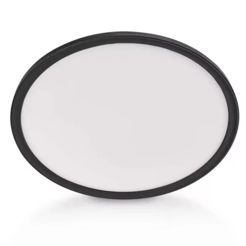 LED felületi lámpatest FLORI fekete, fehér, 18W, semleges fehér
