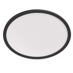  LED felületi lámpatest FLORI fekete, fehér, 22W, semleges fehér
