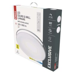   EMOS LED mennyezeti lámpa ALVI 36W 140-2880lm dimm. állítható színhőmérséklet