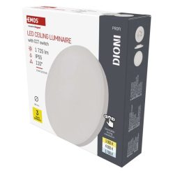 LED felületi lámpatest DIONI kerek, fehér, 15W, CCT