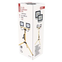   EMOS Hobby Slim LED reflektor 2x 30W + háromlábú állvány