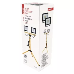   EMOS Hobby Slim LED reflektor 2x 30W + háromlábú állvány