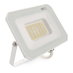   LED reflektor SIMPO 30W, fehér, IP65, 3000 lm, természetes fehér