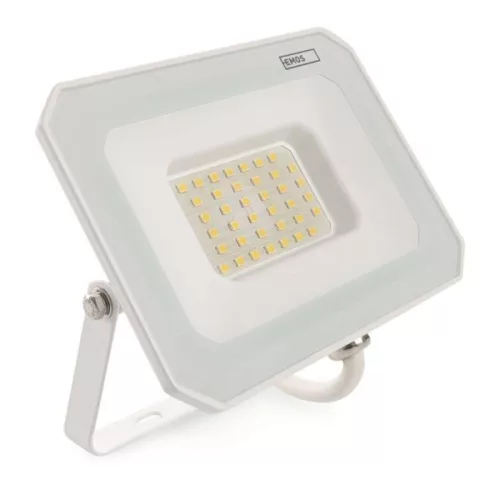 LED reflektor SIMPO 30W, fehér, IP65, 3000 lm, természetes fehér