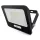 LED reflektor GLARO 30W, fekete, IP65, 3000 lm, természetes fehér
