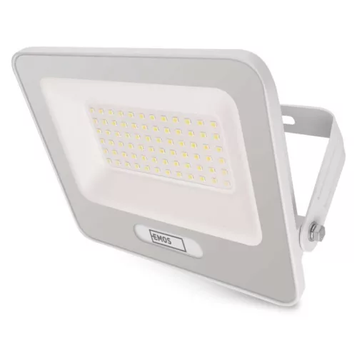 LED reflektor GLARO 50W, fehér, IP65, 5000 lm, természetes fehér