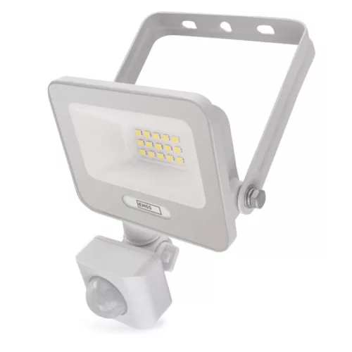 LED reflektor GLARO PIR 10 W, fehér, IP54, 1000 lm, természetes fehér