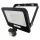 LED reflektor GLARO PIR 30 W, fekete, IP54, 3000 lm, természetes fehér
