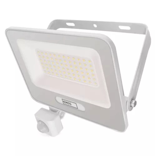 LED reflektor GLARO PIR 50 W, fehér, IP54, 5000 lm, természetes fehér