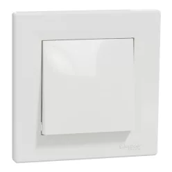   Schneider Electric ASFORA Váltókapcsoló, rugós bekötés, fehér (106) (EPH0400121)