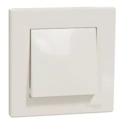   Schneider Electric ASFORA Váltókapcsoló, rugós bekötés, bézs (106) (EPH0400123)