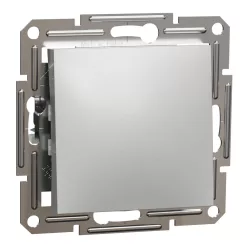  Schneider Electric ASFORA Váltókapcsoló, rugós bekötés, alumínium (106) (EPH0400161)