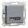 Schneider ASFORA Dupla USB töltő, 2,4A, A+C, acél (EPH2700362)