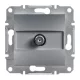 Schneider Electric ASFORA SAT aljzat, végzáró, 1 dB, acél (EPH3700162)