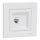 Schneider ASFORA 1xRJ45 Cat5e UTP aljzat, fehér (EPH4300121)