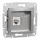Schneider ASFORA 1xRJ45 Cat5e UTP aljzat, alumínium (EPH4300161)