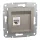 Schneider ASFORA 1xRJ45 Cat5e UTP aljzat, bronz (EPH4300169)