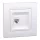 Schneider ASFORA 1xRJ45 Cat6 UTP aljzat, fehér (EPH4700121)