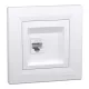 Schneider ASFORA 1xRJ45 Cat6 UTP aljzat, fehér (EPH4700121)