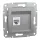 Schneider ASFORA 1xRJ45 Cat6 UTP aljzat, alumínium (EPH4700161)