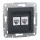 Schneider ASFORA 2xRJ45 Cat6 UTP aljzat, antracit (EPH4800171)