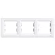 Schneider Electric ASFORA Hármas keret, vízszintes, fehér (EPH5800321)