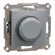 Schneider ASFORA LED fényerőszabályzó, univerzális, 370 W, acél (EPH6800162)