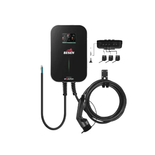 Besen wallbox BASIC DLB fali töltő fix 6m kábellel 11 kW (DLB) (Red) (Type 2)