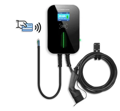 Besen WALLBOX elektromos autó fali töltő 22 kW (3x32A) (töltőkábellel,RFID)