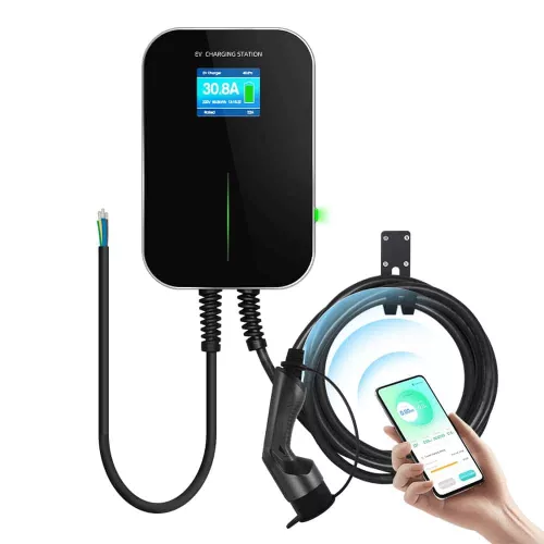 Besen WALLBOX SMART fali töltő fix 6m kábellel, Type2, 3,7 kW