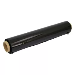   fólia sztreccs kézi fekete raklapövező, 500mm/0,023mm, 2,15/0,35kg 170fm