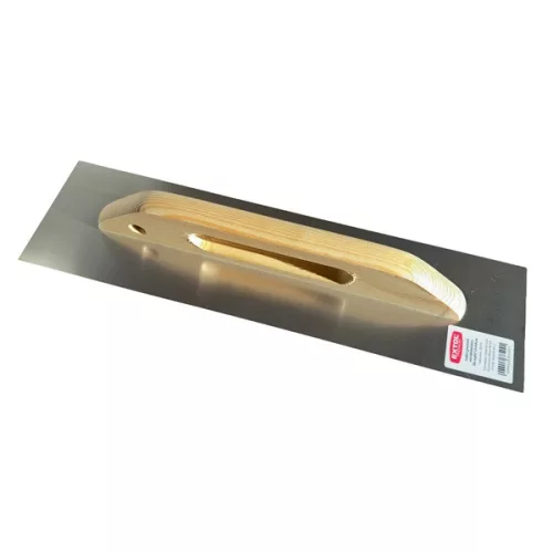 svájci glettelő; rozsdamentes (fa nyél) 13×48cm