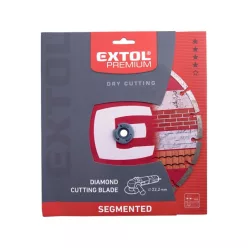 gyémántvágó szegmenses; 180×22,2mm, max.8.500 f/min