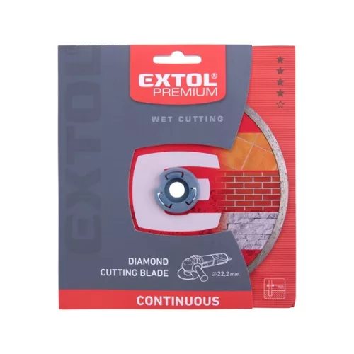 gyémántvágó csempevágáshoz (sima), vizes vágásra; 230×2,3×22,2mm, max.6.650 ford/perc