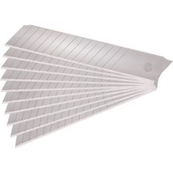   pengék tapétavágó késhez  18mm 10db-os, törhető (műa.tokban) 15-ös osztású