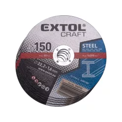   vágókorong acélhoz 150×1,6×22,2mm, max. 10.200 ford/perc, (darabáras, de csak ötösével rendelhető)