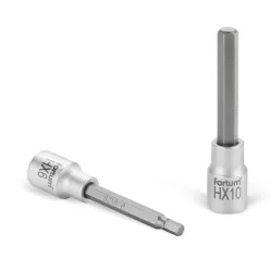   bitdugófej, imbusz,  1/2", hosszú,  61CrV5/S2, mattkróm; 6mm (HX6), 100mm FORTUM
