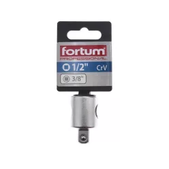   adapter hosszabbító szárhoz, 61CrV5; külső befogás: 3/8", 1/2" belső lyukkal FORTUM